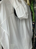 蕉下（beneunder）防晒衣男薄外套皮肤衣服冰丝防紫外线凉感透气夏户外TS40724白XL 实拍图