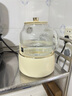 World Kitchen康宁养生壶 全玻璃恒温壶煮茶壶煮茶器1L 办公室热牛奶神器保温壶家用花茶壶烧水壶电热水壶煮水壶 【标准款】【24小时预约丨自动保温】 1L 实拍图