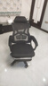 奥伦福特  电脑椅家用办公椅子靠背人体工学椅学习转椅老板座椅游戏电竞椅 【3级气杆+后躺+逍遥+脚踏】黑框黑网#焕新款 实拍图
