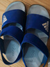 阿迪达斯（adidas）儿童凉鞋夏季男女大小童沙滩鞋  IH3632蓝/白  实拍图