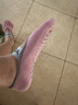 杜威克瑜伽袜子五指薄款分趾健身运动防滑减震普拉提女士船袜粉2双装 实拍图