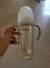 贝亲（Pigeon）自然离乳 PPSU重力球吸管奶瓶 双把手直饮杯 330mL 12月+ AA253 实拍图