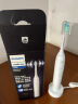 飞利浦（PHILIPS）【肖战推荐】电动牙刷钻石1系 成人情侣送男生/女友 生日 520礼物 3倍洁齿 轻松刷感 皓月白 新品 实拍图