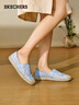 斯凯奇（Skechers）女鞋秋季渔夫鞋单鞋新中式蕾丝平底鞋浅口一脚蹬通勤鞋113025 实拍图