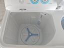 海尔（Haier）双桶洗衣机半自动 家用大件洗 12公斤大容量 一级能效省水电 以旧换新 双缸 原厂品质XPB120-81D2 实拍图