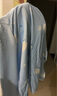aqpa【UPF50+】儿童防晒衣防晒服儿童外套冰丝凉感透气速干 冰蓝小熊 （黑胶帽檐） 120 实拍图