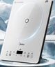 美的（Midea）家用电磁炉电陶炉电池炉2200W大功率猛火新型电磁灶一体微晶面板爆炒炒菜智能定时火锅炉MC-E22B60 实拍图