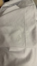 利郎液氨短袖t恤男纯色圆领25夏季打底男T恤 白色 2XL180/96A  实拍图