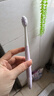 名创优品（MINISO）云柔花瓣高密抗菌护龈牙刷温和洁齿成人牙刷2支装 情侣装 实拍图