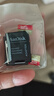 闪迪（SanDisk）128GB TF(MicroSD)内存卡 4K极速金卡A2 V30 U3行车记录仪 运动相机无人机 监控存储卡 读190MB/s 实拍图