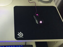 赛睿（SteelSeries）QcK Medium 游戏鼠标垫大号 电竞鼠标垫 电竞fps顺滑鼠标垫 CSGO无畏契约 M号 320*270*2mm 实拍图