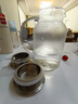 青苹果耐热玻璃水壶1.6L 可明火直烧凉水壶冷水壶花茶壶泡茶围炉煮茶壶 实拍图