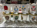 京爷北京二锅头 脸谱口杯酒46度75ml*8杯 大曲清香型白酒礼盒纯粮酒 46度 75mL 8瓶 大曲清香金装口杯酒 实拍图
