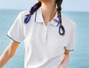 佐丹奴polo衫女夏季翻领上衣珠地布修身短袖POLO衫女05311399 实拍图