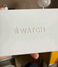 Apple/苹果 Watch Series 10 智能手表GPS款42毫米玫瑰金色铝金属表壳淡桃粉色运动型表带S/M MX1R3CH/B 实拍图