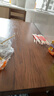 源氏木语实木餐桌家用小户型橡木饭桌北欧餐桌椅组合餐厅家具桌子 胡桃色1.3米一桌四椅H28S04 实拍图