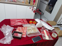 莱邦宸 订婚布置全套 摆件装饰订婚KT背景板布置套装气球装饰 定制名字6+摆台+可乐+礼箱+画架 实拍图