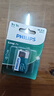 飞利浦（PHILIPS）碳性9V电池3粒适用玩具/万用表/烟雾报警器/麦克风/遥控器/话筒等9V方块电池6F22 实拍图