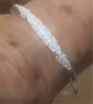唯一（Winy）银手镯足银9999镯子妈妈生日礼物纯银饰品送女友老婆时尚款 实拍图