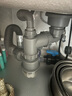 霍尼韦尔（Honeywell）单槽洗菜盆下水管提篮110下水管套装侧面靠墙排水节约空间耐高温 实拍图