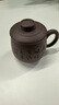 千寿堂紫砂杯茶杯宜兴手工制作原矿紫泥办公杯过滤内胆茶杯 君子杯 实拍图