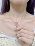 唯一（Winy）七夕情人节礼物四叶草999足银项链生日送女朋友老婆2025新款吊坠 实拍图