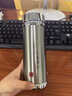 言易毕业礼物送老师 高档银杯子999足银内胆银水杯茶杯银保温杯男女士 银色【999足银内胆+检测证书】 实拍图