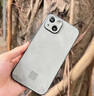 世咏（SHIYONG）适用苹果13手机壳 iphone13保护套镜头全包超薄防摔轻奢羊巴皮简约创意国风小羊皮男女款 黑色 实拍图