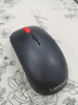 联想（Lenovo）M25无线办公鼠标 轻音便携鼠标 人体工学舒适握持感 带无线2.4G接收器黑色 实拍图