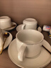 友来福咖啡杯套装描金白色轻奢220ml茶杯陶瓷欧式咖啡杯办公室 实拍图