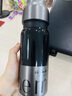 览萌元气保温杯大容量316L不锈钢新年生日礼物送男朋友高档实用水杯子 曜石黑【316L不锈钢】发京东 500ml 实拍图