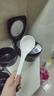 斯凯绨（Sky Top）大号汤勺陶瓷调羹饭勺子餐勺骨瓷纯白家用餐具马戈1件装 实拍图