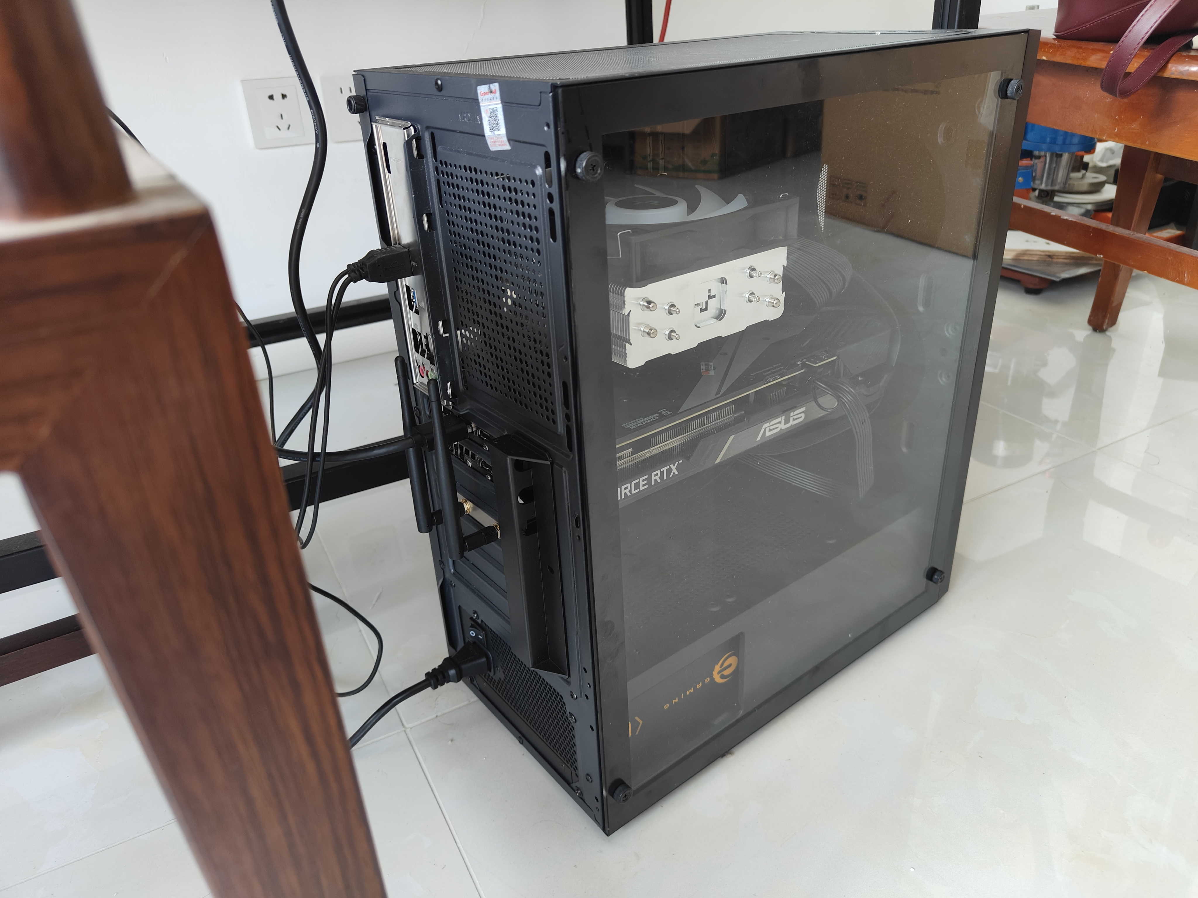 英特尔（Intel）12/13代酷睿CPU 微星H610主板CPU套装 板u套装 微星 PRO H610M-S WIFI D4 i5-12400F 盒装 实拍图