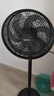 美的（Midea）【超级单品】七叶轻音立式电风扇家用柔风落地扇台式桌面小型风扇大风量节能摇头宿舍电扇 SAF30AB 实拍图