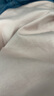 伊芙丽（eifini）【经典延续】天然桑蚕丝简约真丝混纺丝光内搭T恤女打底上衣 云霜粉（新色） M 100-110斤 实拍图