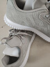 鸿星尔克男鞋网面运动鞋男2026新款春季透气轻便软底跑步鞋缓震休闲鞋子男 4126浅灰(飞织网面-四季款) 44 送运费险 实拍图