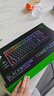 雷蛇（Razer）黑寡妇蜘蛛V3竞技版 机械键盘 87键 电脑游戏电竞 RGB背光 绿轴  实拍图