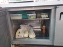 荣事达冷藏工作台商用冰柜厨房卧式冷冻柜冰箱双温大容量冷冻保鲜柜奶茶店冷柜平冷风冷不锈钢操作台冰柜 2.0*0.8*0.8米【双温】铜管省电40% 实拍图