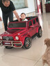 携手双人奔驰儿童电动车四轮可坐大双座遥控玩具车宝宝小孩越野电瓶车 升级烤漆红24v/四驱/软轮/无摇摆 实拍图