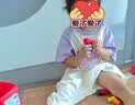 小马宝莉女童睡裙a类纯棉2026新款夏季儿童家居服女孩可爱睡衣 紫 110 实拍图