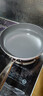 苏泊尔（SUPOR）婴童级陶瓷覆层平底锅不粘锅煎锅煎蛋牛排煎饼 电磁炉燃气灶通用 【配防黑苏泊尔导热板】 28cm 实拍图