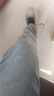 啄木鸟【雷军同款】薄款牛仔裤男弹力修身直筒裤男士长裤休闲裤男 浅蓝色 34 （150-160斤） 实拍图