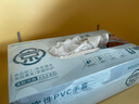 乌斯京一次性手套PVC手套小码100只食品级实验美容清洁烘焙餐饮厨房手套 实拍图