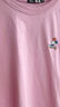 森马（Semir）【多彩凉感T】短袖t恤女夏中长款宽松舒适刺绣上衣109324100007 实拍图