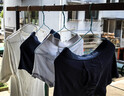 ABERCROMBIE & FITCH男装3条组合装经典LOGO舒适柔软弹力轻薄四角内裤KI114-3083 蓝色/灰色 3条 S 实拍图