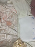 evebaby婴儿枕头宝宝云片枕0-1-3岁婴幼儿6个月以上新生儿童枕巾夏季透气 喵喵枕 蓝 (0-1岁 高0.5cm) 实拍图