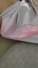 特步（XTEP）儿童童装女童透气速干侧拼花布梭织五分裤 雾纱紫 160 实拍图