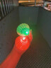 361°发光羽毛球夜晚专用夜光尼龙球耐打户外夜间LED亮灯鹅毛羽毛球 尼龙球2只装【1红+1绿】 夜空中最亮的星 实拍图