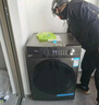 美的（Midea）滚筒洗衣机全自动家用【MG100V36T】懒人超薄10公斤 以旧换新 家电国家补贴20% 一级能效 内衣洗  实拍图