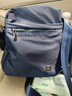 智纳新款单肩包男士包休闲商务牛津布斜挎包潮流运动轻便小背包 深蓝色大号（升级侧袋） 实拍图